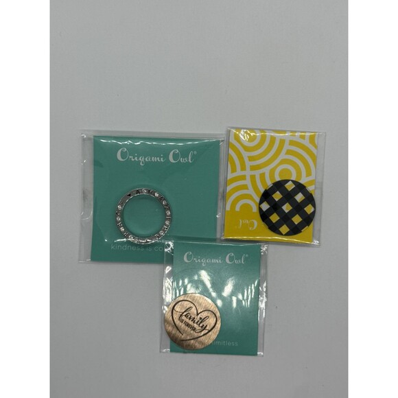 Origami Owl Jewelry - Origami Owl Large Plates Amazing Grace Family Plaid